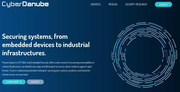 CyberDanube homepage